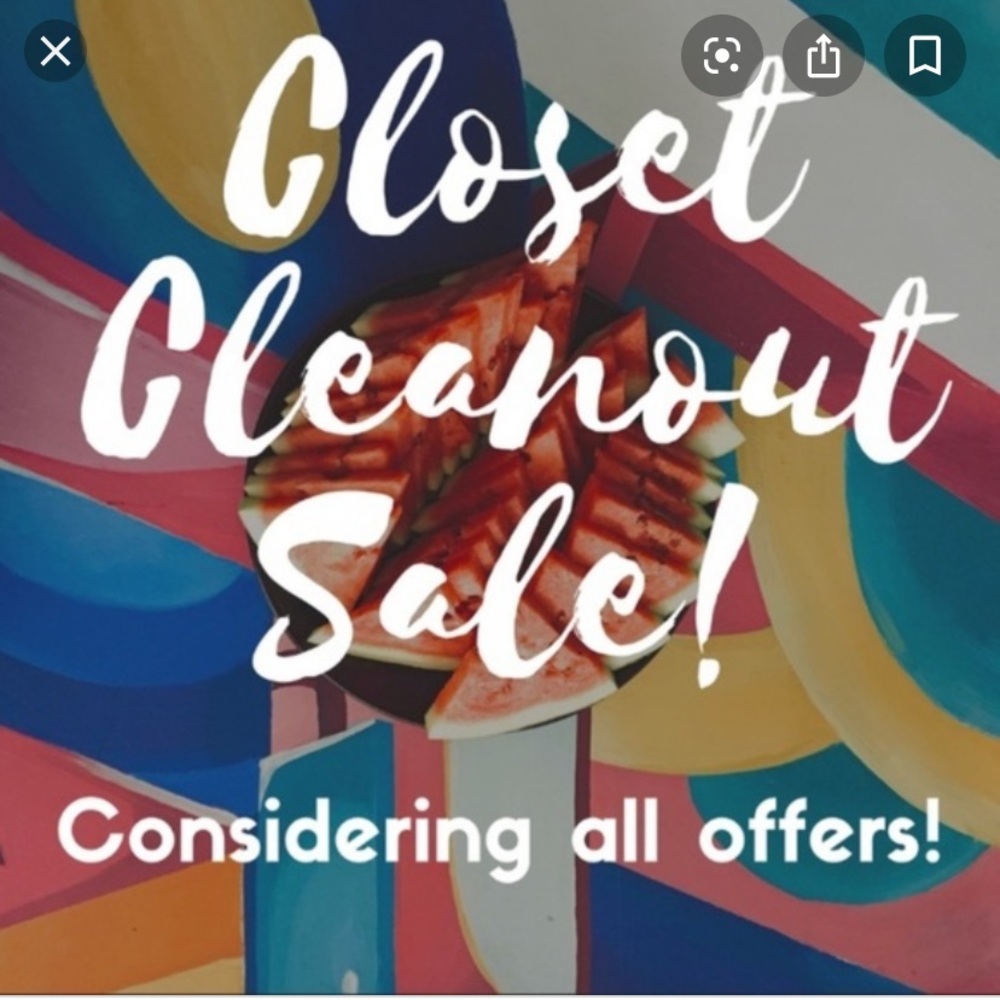 CLOSET CLEANOUT